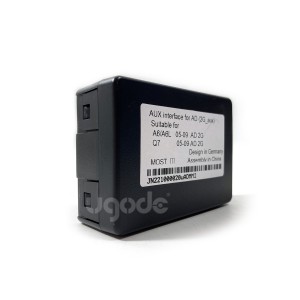 Fiber optic Box for Audi A6 Q7 Android Radio Car video player GPS Navigation