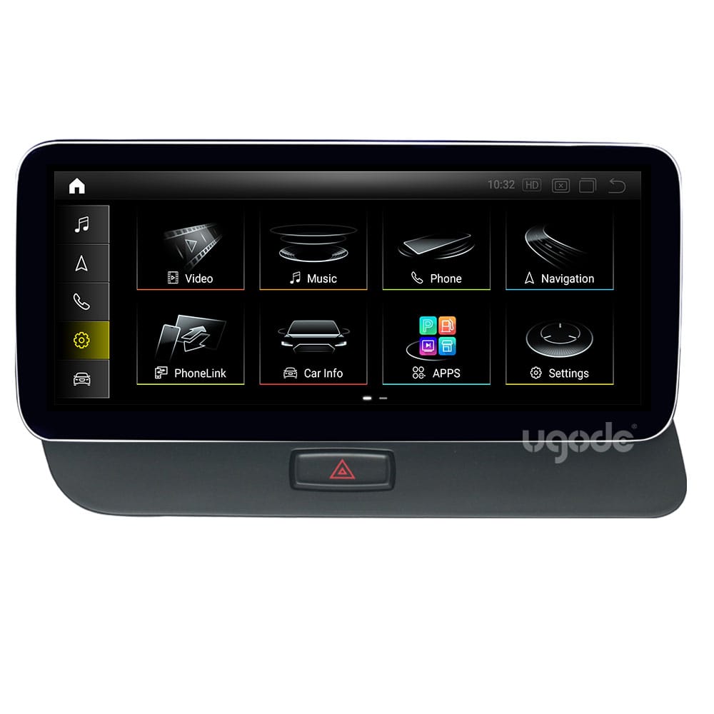 High Performance Apple Carplay Stereos - Audi Q5 Android Screen Display Upgrade Apple Carplay – Ugode