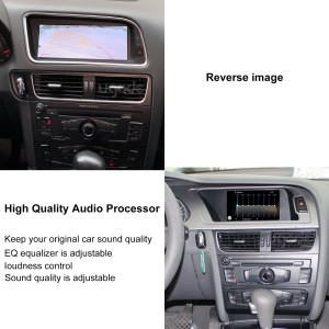 Audi wireless wired carplay interface box android auto Airplay autolink HDMI Youtube video for original screen support rear camera EQ set