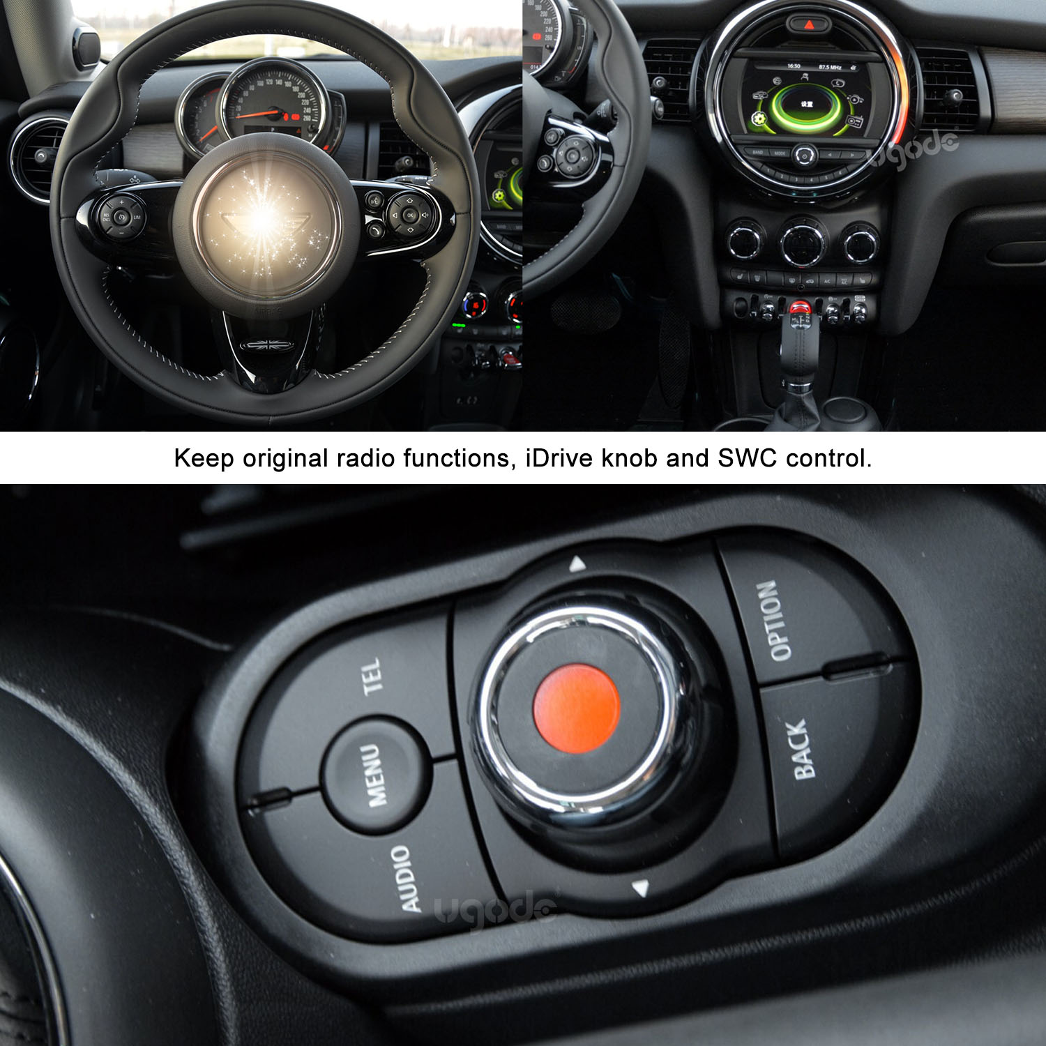 Autoradio GPS Mini Cooper F56 F55 Apple Carplay Android Auto