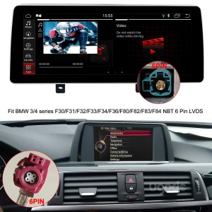 适用于 BMW F30 F80 Android 屏幕替换 Apple CarPlay 多媒体播放器