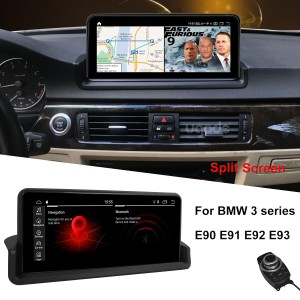 BMW E90 Android 屏幕更换 Apple CarPlay 多媒体播放器