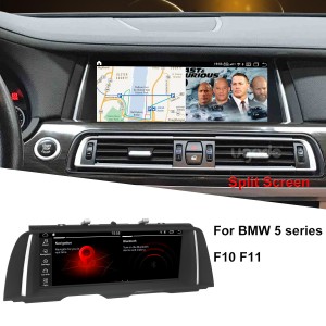For BMW F10 F07 5 series Android Screen Apple CarPlay GPS Navigation System