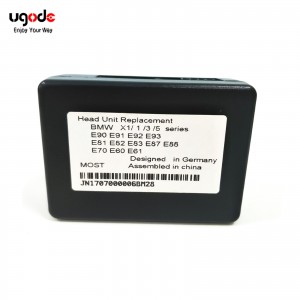 Ugode Car Fiber Optic Amplifier Sound Adapter Most BOX for BMW E81/E82/E83/E87/E88/E70/E60/E61/E90/E91/E92/E93/X1/X3/X5