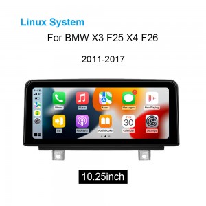 BMW X3 F25 X4 F26 Apple CarPlay Android Auto Monitor