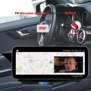 奔驰GLK Android屏幕显示升级Apple Carplay