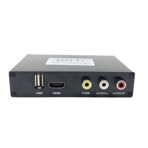 汽车数字电视盒接口 DVB-T2 MPEG4 适用于欧洲和亚洲 HDMI 输出