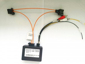 Ugode Car Most BOX Optical Fiber Decoder Amplifier Adapter box for BMW E65/E66