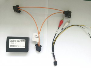 Ugode Car Most BOX Optical Fiber Decoder Amplifier Adapter box for BMW E65/E66