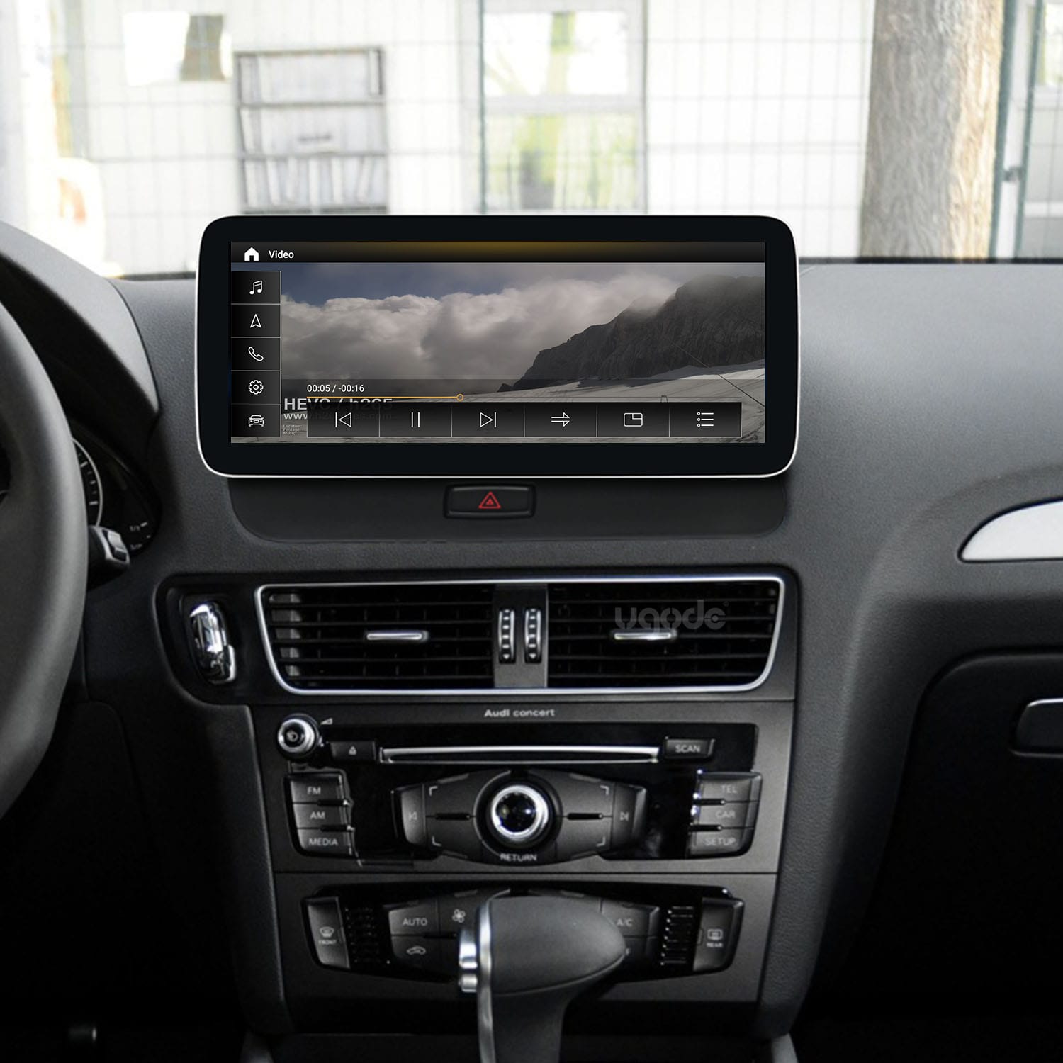 1920*720 Wireless Carplay AutoRadio Android 12 For Audi Q5 2009-2016 Screen  Multimedia Stereo Audio GPS Navigation 4G Head Unit