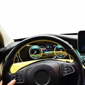 12.3 英寸液晶显示屏适用于梅赛德斯 BENZ W205 集群仪表板仪表全屏车速表