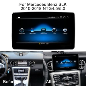 奔驰SLK SLC R172 SL R231安卓屏幕显示升级苹果Carplay