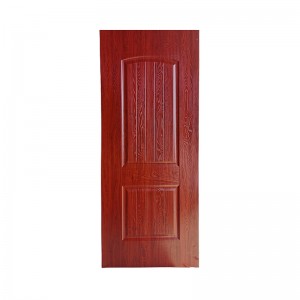 HDF moulded white primed design melamine wood veneer door skin
