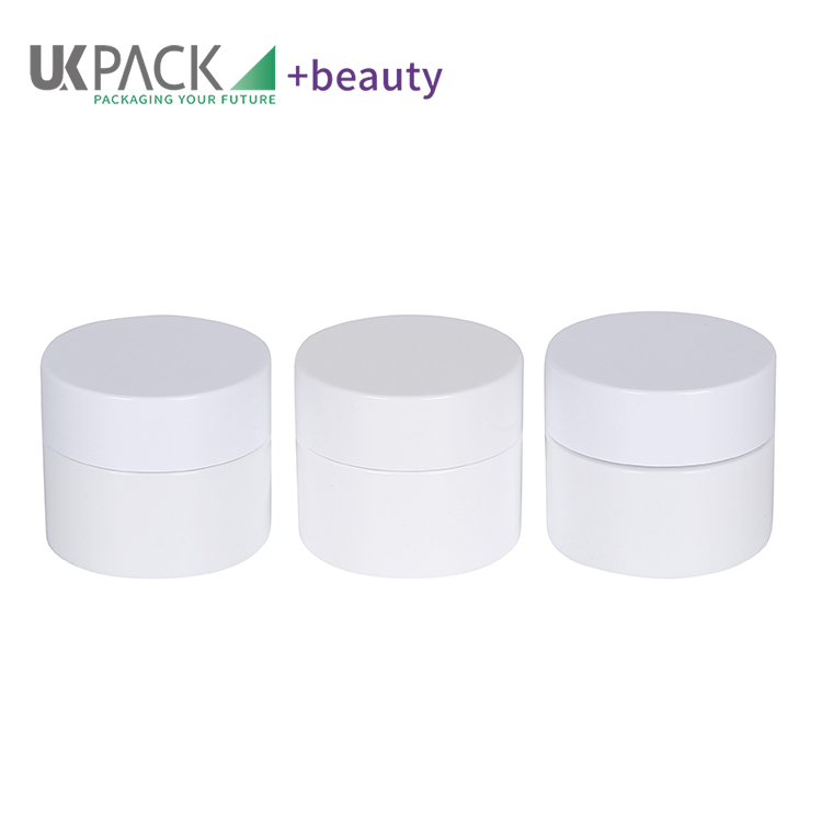 Wholesale 5ml PP white cream jar trial cosmetic packaging supplier UKT12