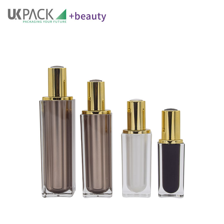 PMMA Luxury Custom Plastic Cosmetics Beauty Packaging Set Companies Supplier