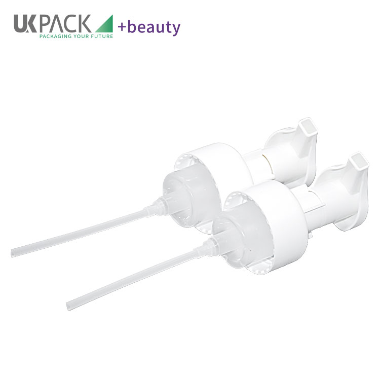 Allplastic foam pump 43-410 foamer can match glass bottle eco friendly skincare packaging UKAP06