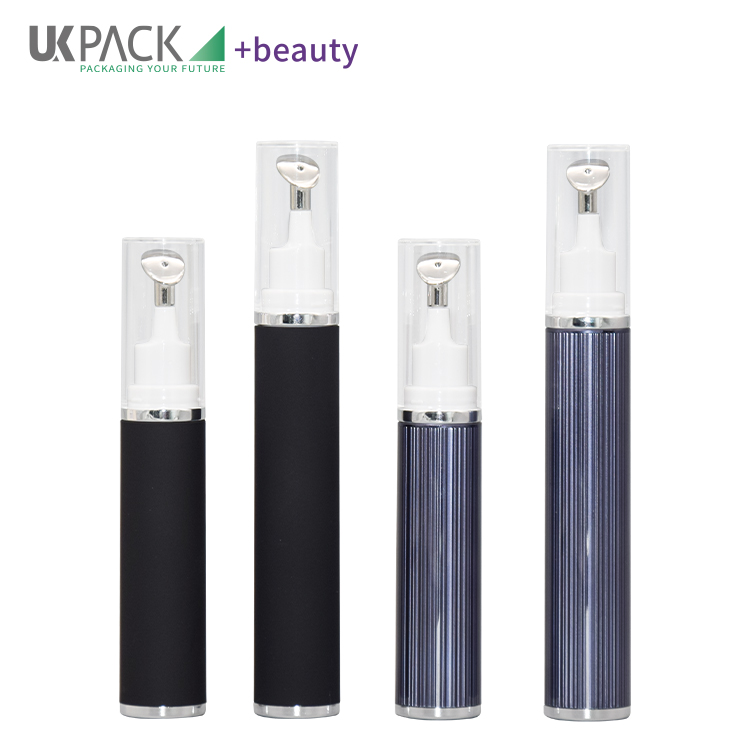 PMMA 10ml 15ml airless pump bottle eye treatment packaging for cosmetic products UKJT013A