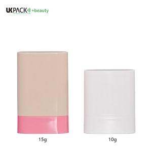 10g 15g 20g PP twist-up stick deodorant container sunscreen packaging UKDS10