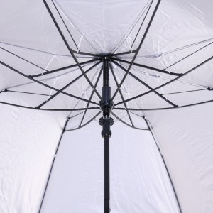 Wholesale cheap auto open promotion big size 2 folding umbrella with logo prints