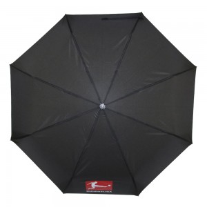 Promotional cheap price 21inch logo print manual open 3 fold custom umbrella manufacturer china