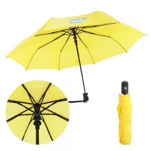 Custom Promotion Gift High Quality BSCI Advertising Auto Open and Close Folding Umbrella with Logo Printing