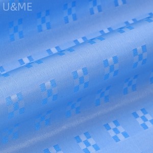 BEST-SELLING JACQUARD POLYESTER LINING FABRIC U&ME RSDF009 FOR BAGS TENT CLOTH