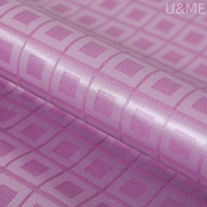FACTORY PRICE FOR 100% POLYESTER JACQUARD CATIONIC FABRIC U&ME RSDF005 ROBE