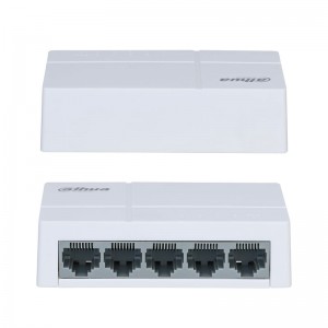 Affordable Dahua 5 Port 10/100Mbps Desktop Ethernet Network Switch DH-S1000C-5ET-L
