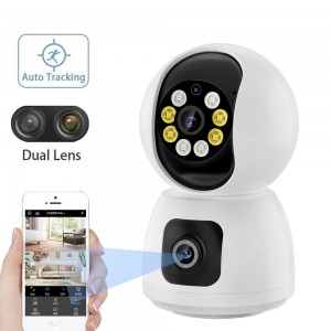 K12 Dual lens Small Home Surveillance Wifi Camera