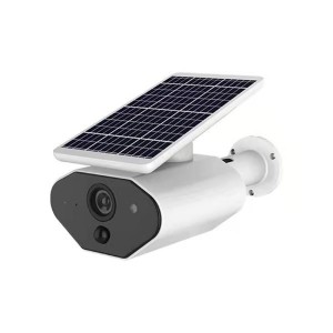 Smart solar outdoor camera with PIR wake-up