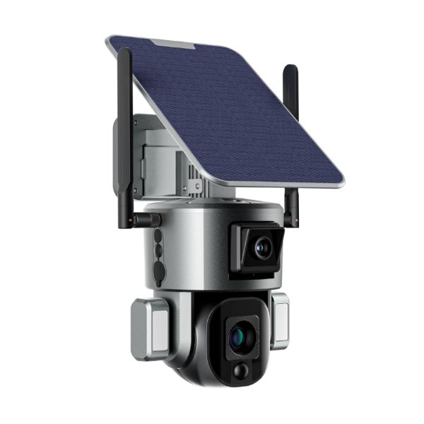 Dual Linkage Motion Detection Solar Security Camerai Featured Image