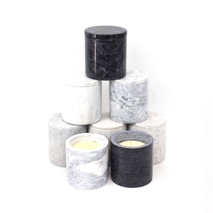 Home Decoration high quality Marble Jar Candle Featured Image