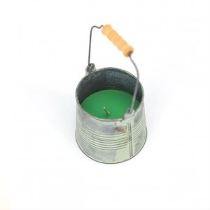 Candle in iron bucket for Outdoor Camping Garden Party