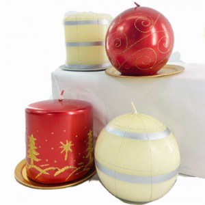 Festival candle with delightful design and scent for Home Party