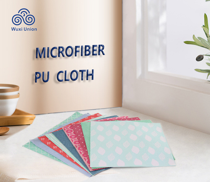 Fashion Design Reusable PU Microfiber Cleaning Cloths Featured Image