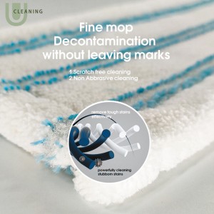 China Microfiber Floor Cleaning Microfiber Flat Mop Set supplier