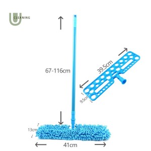 China Double sided  Chenille coral  Microfiber  mop refill  set