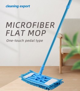 Best Price Flexible  Chenille Flat Mop
