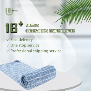 Eco-friendly Bamboo Fiber Kitchen Cleaning Towel  Non Oil Stick Bamboo Microfiber Cleaning Cloth