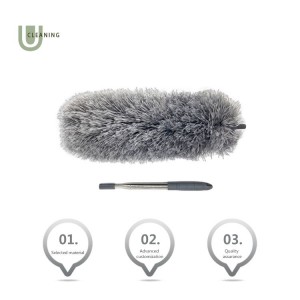 China Discout Fluffy Telescopic Household Portable Cleaning Extendable Microfiber  Duster