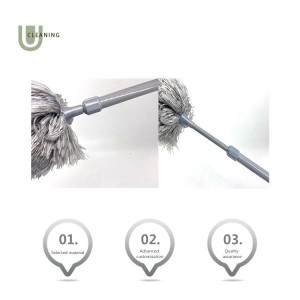 ODM Manufacturer Household Ostrich Feather Duster Ostrich Feather Fur Brush Duster Dust Cleaning Tool