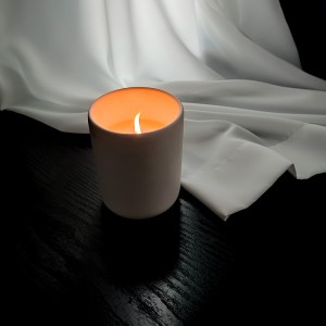 Nordic simplicity ceramic jar candle