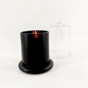 Luxury golden bell glass jar aromatherapy candle