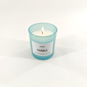 Pearl Shiny Glass Jar Scented Candle