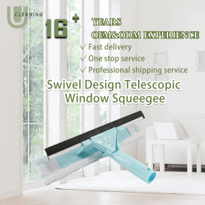 Top Quality Toilet Seat Freshener - China OEM Swivel Design Telescopic Window  Cleaner Squeegee  – Union