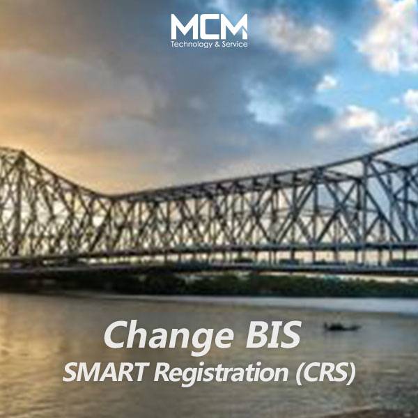 Feroaring yn BIS CRS-proses - SMART Registration (CRS)