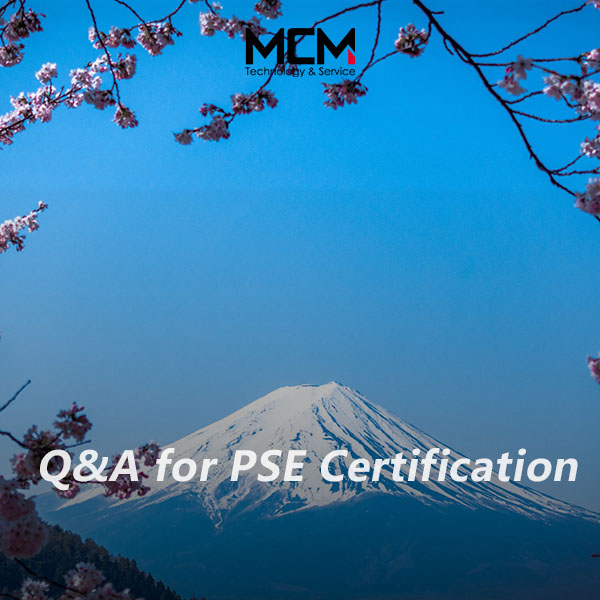 Q&A no ka PSE Certification