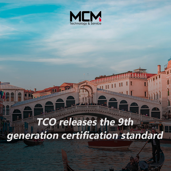 TCO izda certifikacijski standard 9. generacije
