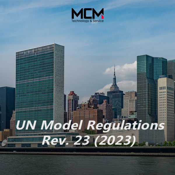 UN मोडेल नियमावली रेभ. २३ (२०२३)