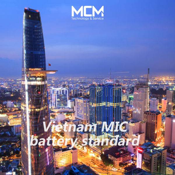 Vietnam MIC lanzó una nueva versión del estándar de baterías de litio